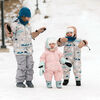 Baby Snowsuit | Pink Forest - XL (18-24m)