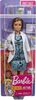 Barbie Vet Brunette Doll, with Lab Coat, Gown and Patient Kitten