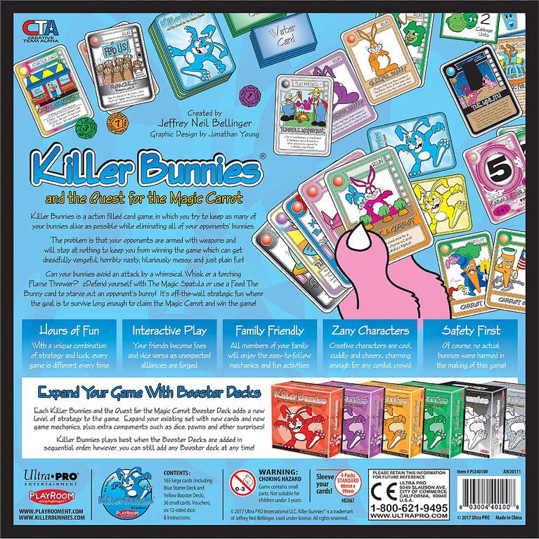 Killer Bunnies Quest Blue Starter Game Toys R Us Canada