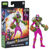 Power Rangers Dino Fury Ranger rose Armure Smash, figurine Power Rangers de 15 cm