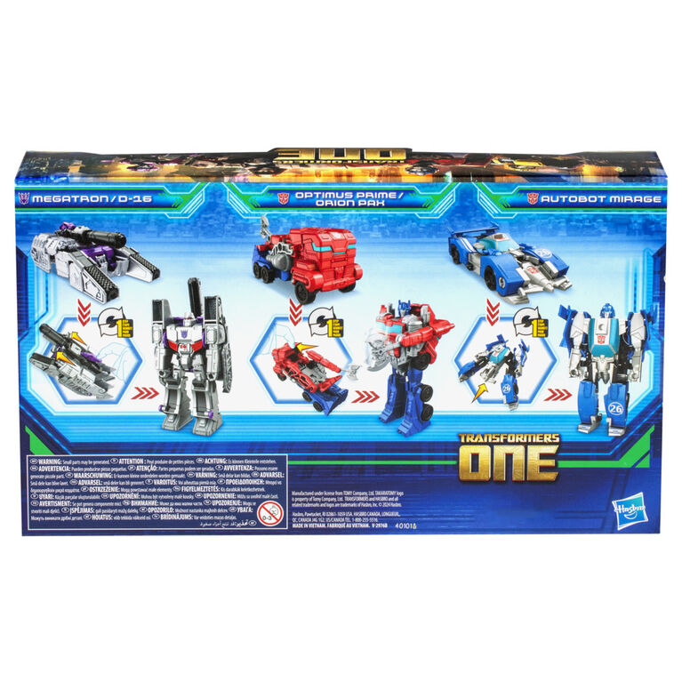 Transformers : Un Course d'Iacon - Pack de 3 figurines - Notre exclusivité
