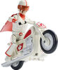 Disney Pixar Toy Story 4 Cascadeur Duke Caboom avec moto et lanceur.