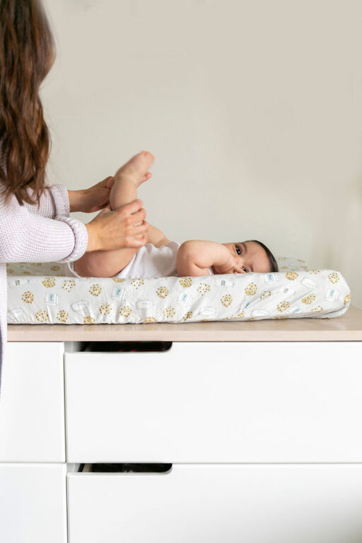 Copper Pearl Housse De Matelas À Langer Chip
