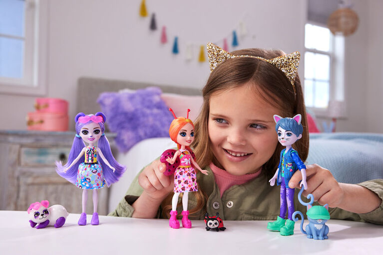 Enchantimals Dolls, Glam Party Ladonna Ladybug Doll and Figure - R Exclusive