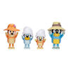 Bluey Holiday Figure 4-Pack Family Trip