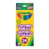 Crayons de couleur Crayola, 24 Ct