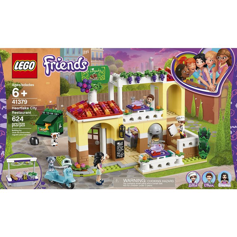 Lego Friends Heartlake City Restaurant 41379 Toys R Us Canada