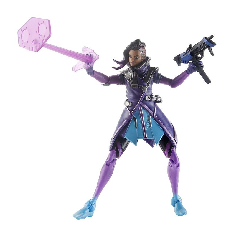 Overwatch Ultimates Series - Figurine articulée de collection Sombra de 15 cm.