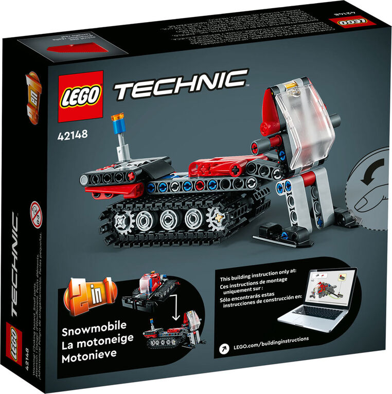 LEGO Technic Snow Groomer 42148 Building Toy Set (178 Pieces)