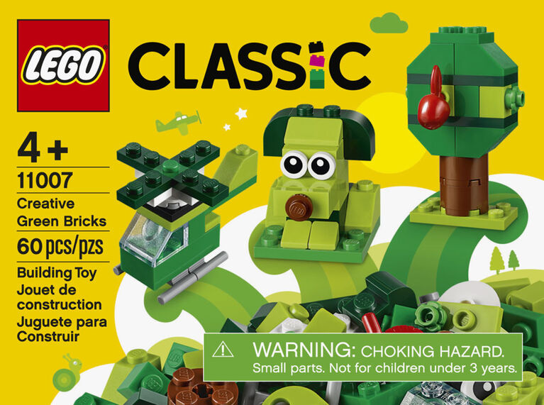 LEGO Classic Briques créatives vertes 11007