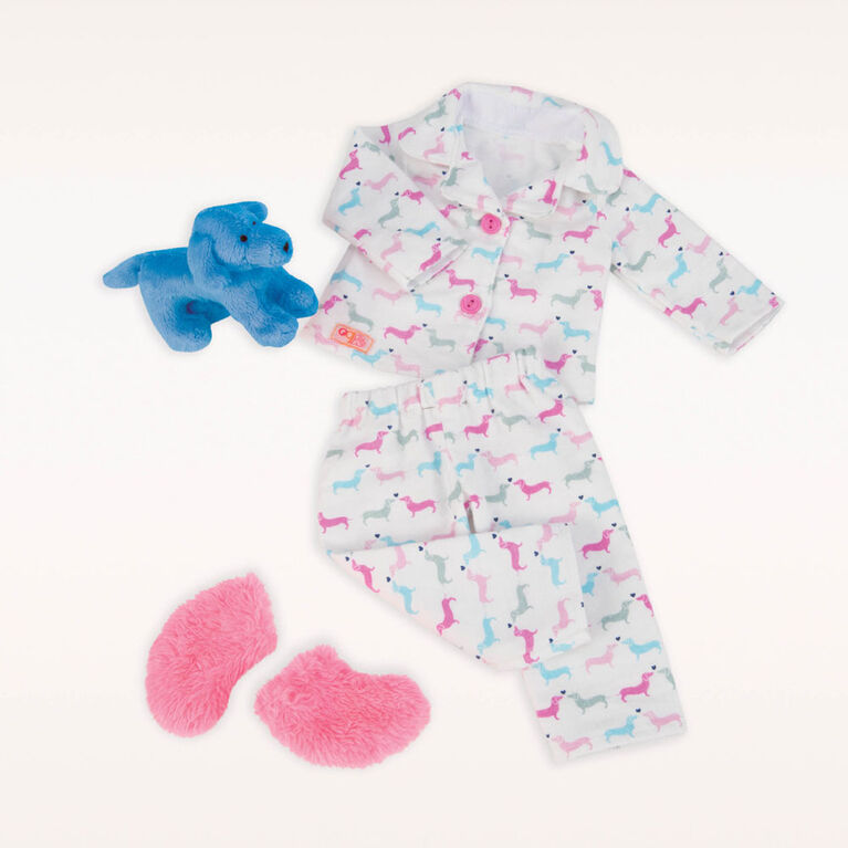 Our Generation, Counting Puppies, Puppy Pajama Outfit for 18-inch Dolls