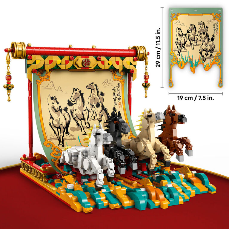 LEGO Spring Festival Galloping Horse Canvas Kids Building Toy for Girls & Boys, Ages 10+ - 80119