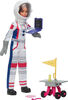 Barbie 65th Anniversary Careers Astronaut Doll & 10 Accessories Including Rolling Rover & Space Helmet