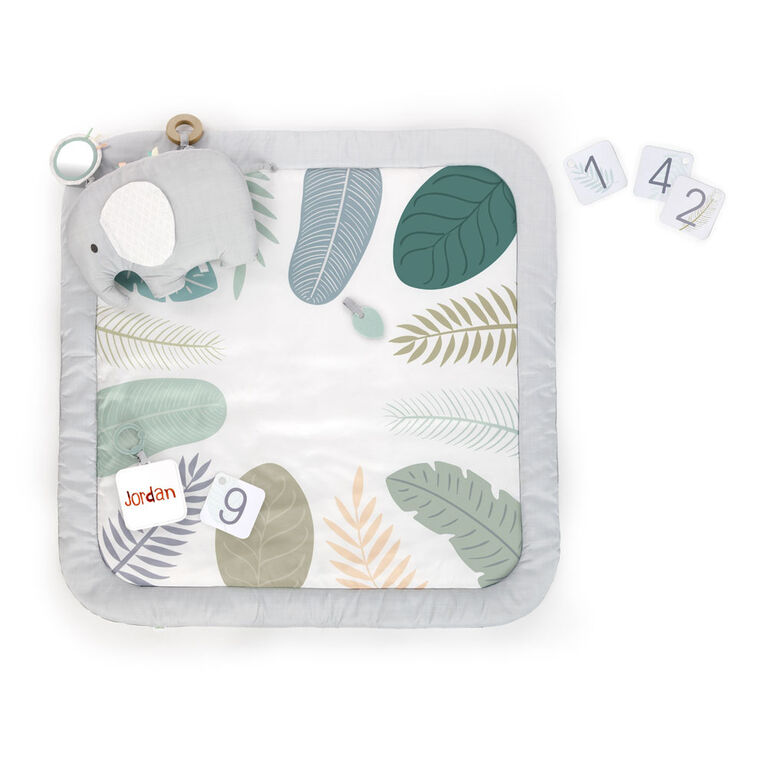 Ingenuity Tapis de jeu Sprout Spot Baby Milestone