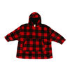 J&L Designs Plaid Wearable Hoodie- Kids