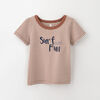 little styler graphic tee, 9-12m - brown