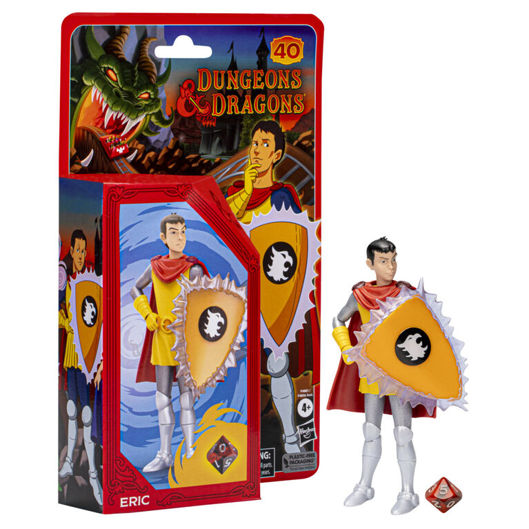 Dungeons and Dragons Cartoon Classics, figurine articul&eacute;e de 15 cm de DandD Eric