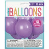 10 Ballons 12 Po - Lavande