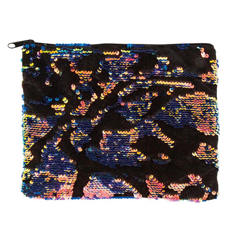 Scattered Magic Sequin & Velvet Pouch