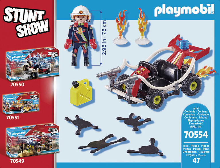 Playmobil - Stunt Show Fire Quad