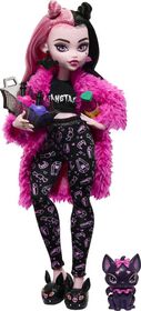 Monster High Soirée Cris-jama Draculaura, poupée et accessoires