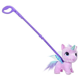 furReal Flyalots Flitter My Alicorn Plush Interactive Toy, Unicorn Toys, Animatronic Pet