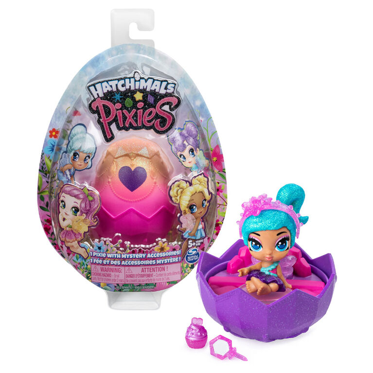 Hatchimals Pixies 2 5 Inch Collectible Doll And Accessories