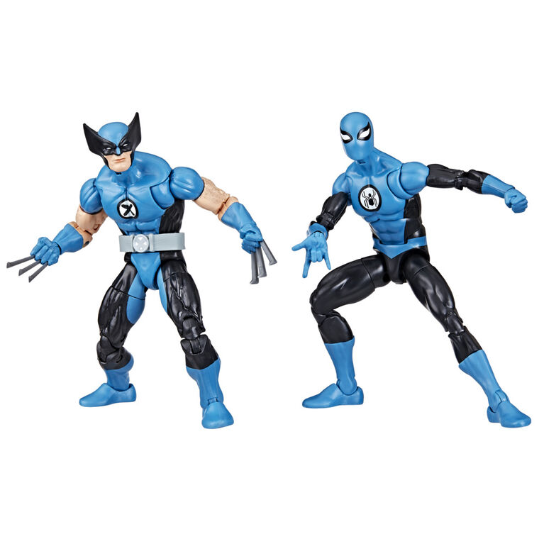 Marvel Legends Series Wolverine and Spider-Man, Fantastic Four Action Figures