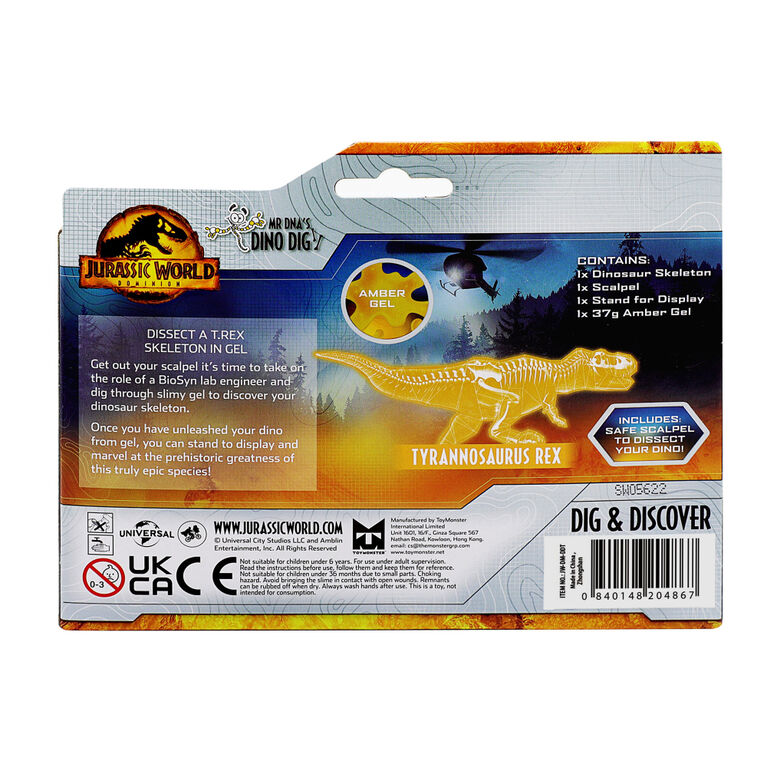 Jurassic World Mr DNA's Dino Dig - T.REX