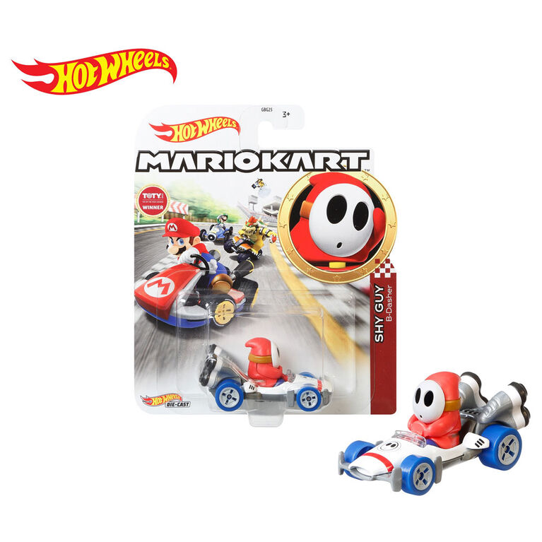 Hot Wheels Mariokart Shy Guy B-dasher Vehicle