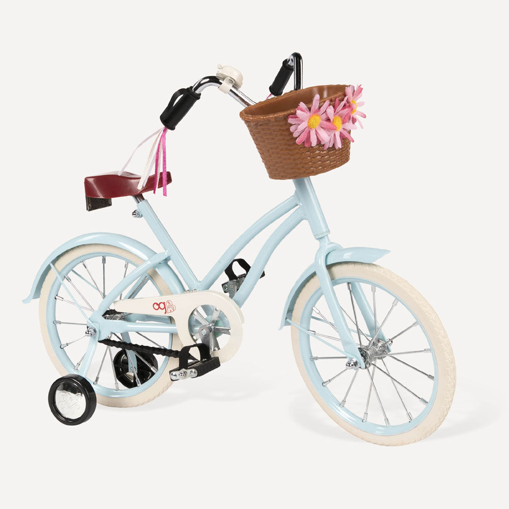 Our generation doll shop bike seat installation