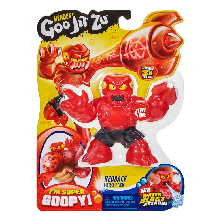 Heroes of Goo Jit Zu Water Blast Hero Pack - Redback