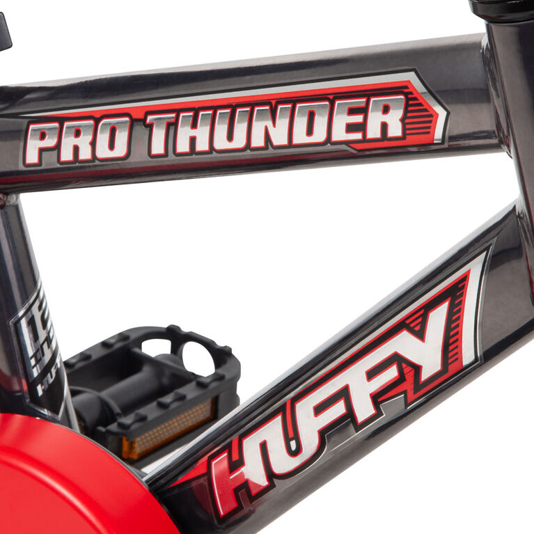 Vélo Pro Thunder de Huffy, 12 pouces, gris et rouge - Notre exclusivité