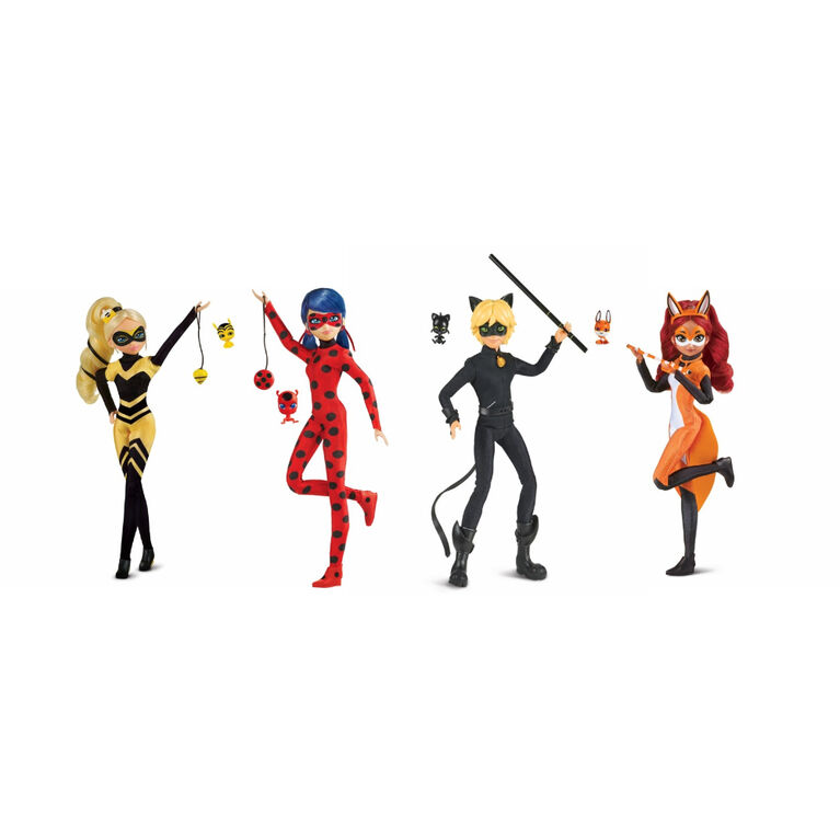 Miraculous Heroez - Fashion Dolls 4 Pack - R Exclusive