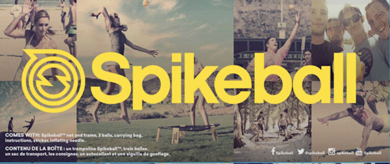 Jeu Spikeball Standard de Trois Balles