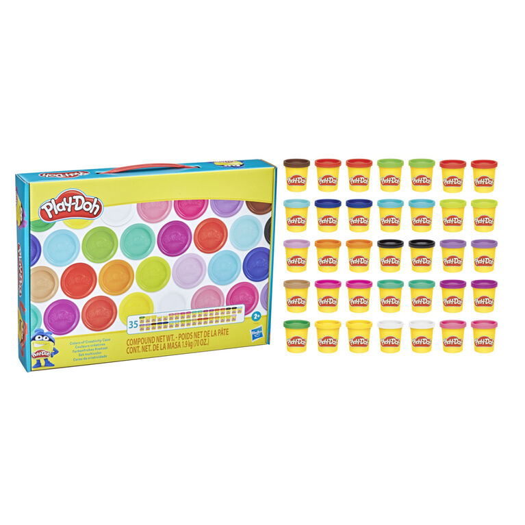 Play-Doh - Kit pâte à modeler animaux - 35 pièces - Modelage - Rue du  Commerce