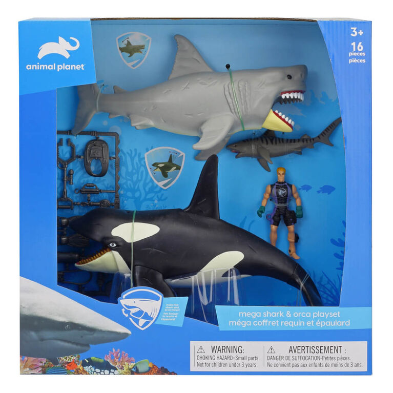 Mega Shark and Orca Playset | Toys R Us Canada