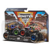 Monster Jam, Official Salvager Vs. Double Decker Die-Cast Monster Trucks, 1:64 Scale