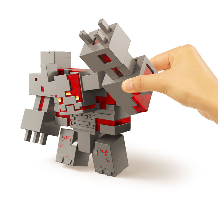 Minecraft Dungeons Redstone Monstrosity Figure