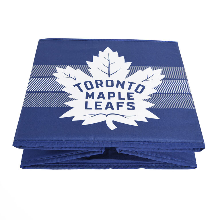 NHL Toronto Maple Leafs Foldable Storage Basket Bin Containers (Pack of