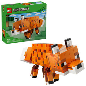 LEGO Minecraft The Fox Building Toy for Boys, Girls, & Kids, Ages 10+ - Room Decor for Gamers - 21588