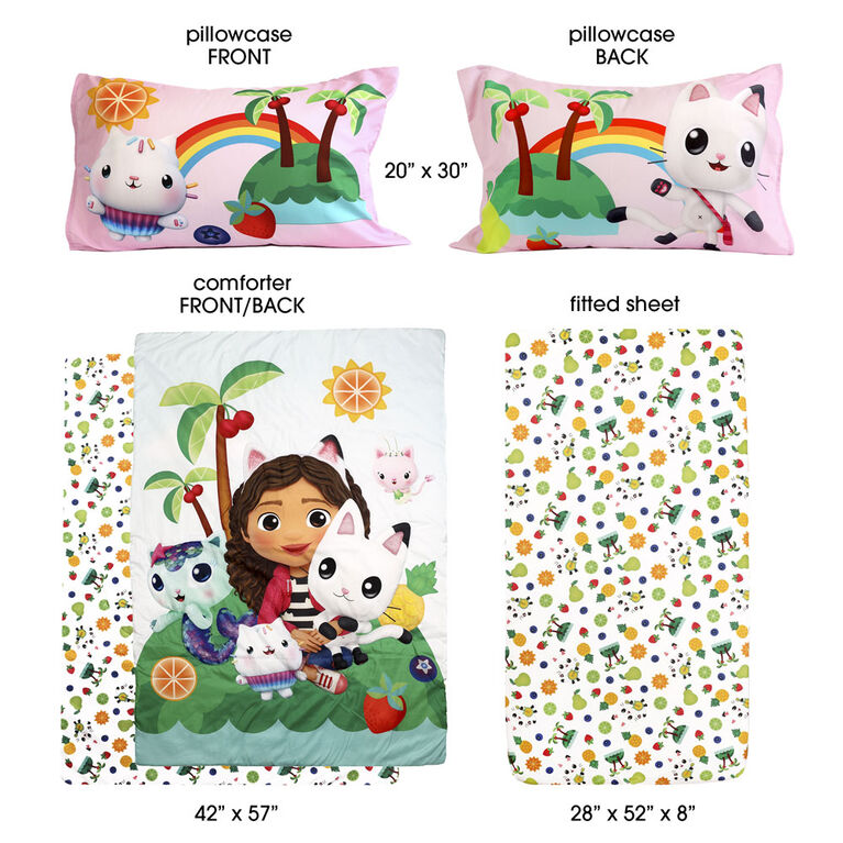 Gabby's Dollhouse 3-Piece Toddler Set