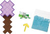 Minecraft Mini Mode Mining Action Figures with Reveal, Accessory & Moldable Sand (Characters May Vary)