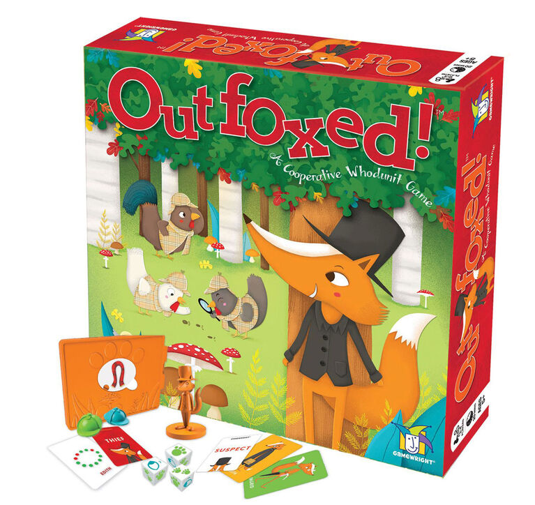 Gamewright - Outfoxed! Game - English Edition