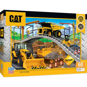 Masterpieces Puzzle Company CAT - Under the Bridge 60 Piece Kids Puzzle - English Edition
