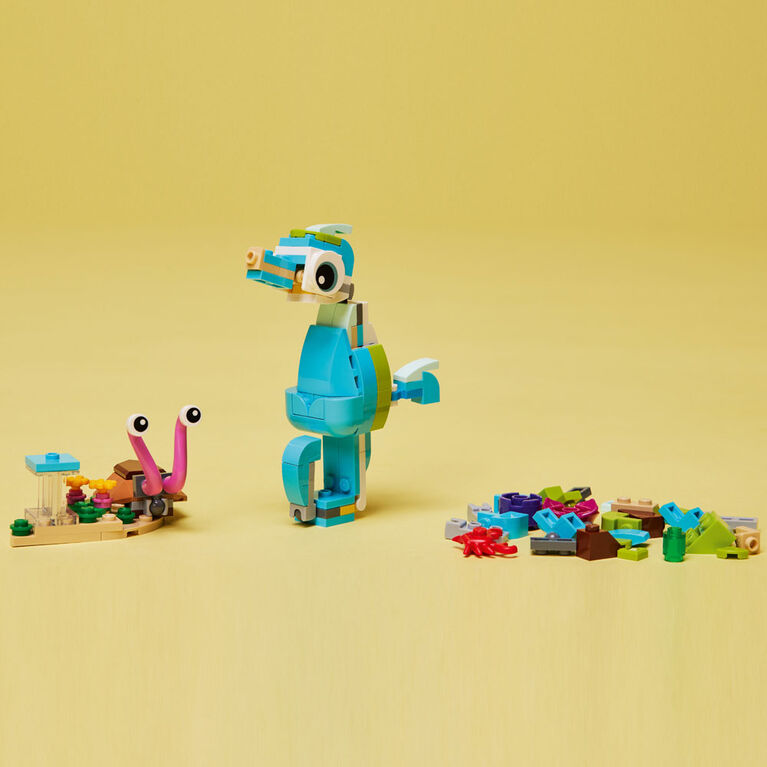 LEGO Creator 3in1 Dolphin and Turtle 31128 Building Kit (137 Pieces)