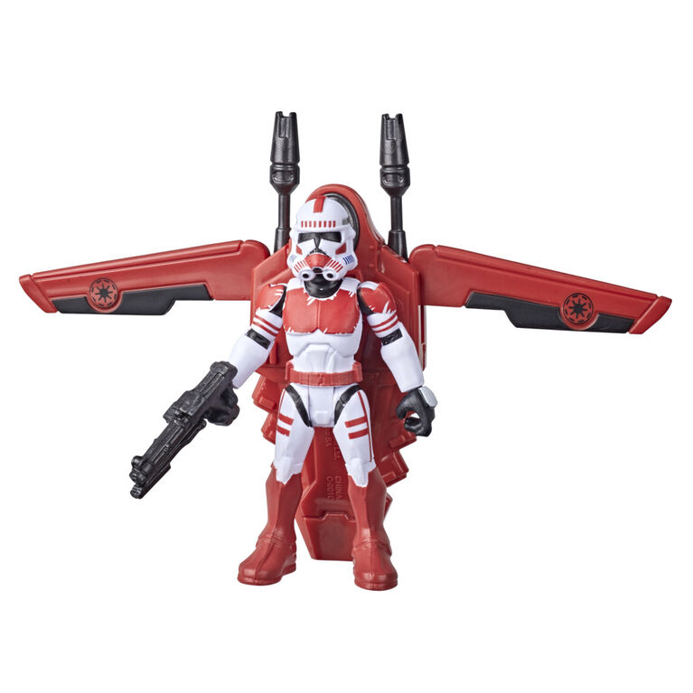Star Wars Mission Fleet Gear Class Shock Trooper Secure the City 2.5-Inch-Scale Figure and Vehicle