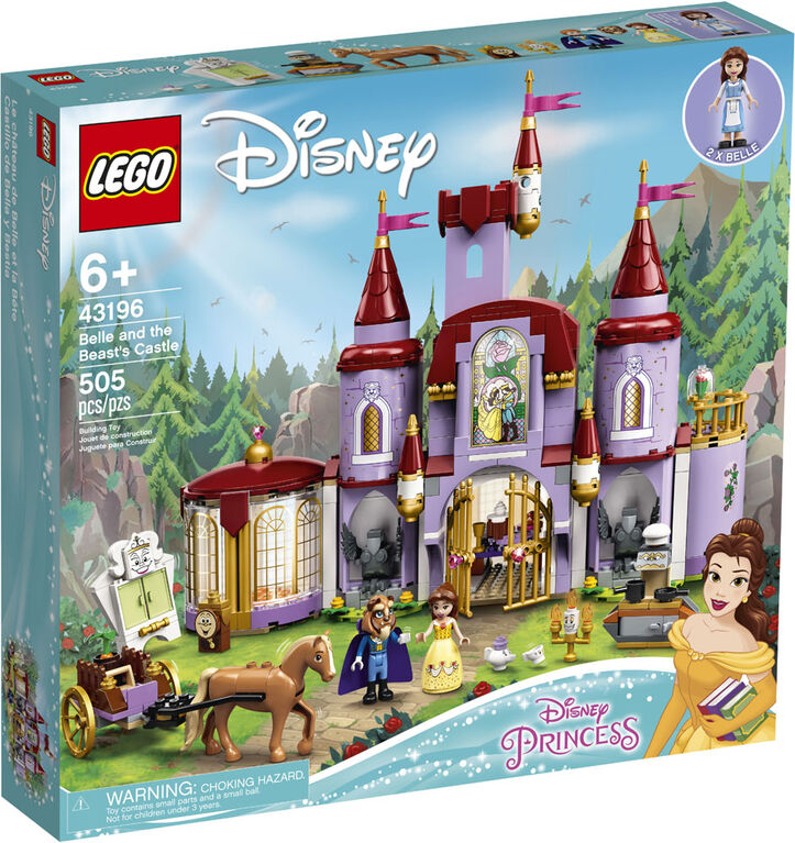 LEGO - Châteaux créatifs Princesses Disney - 5 à 8 ans - JEUX, JOUETS -   - Livres + cadeaux + jeux