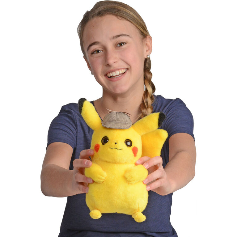 Peluche de 20 cm Pokémon Détective Pikachu - sans son