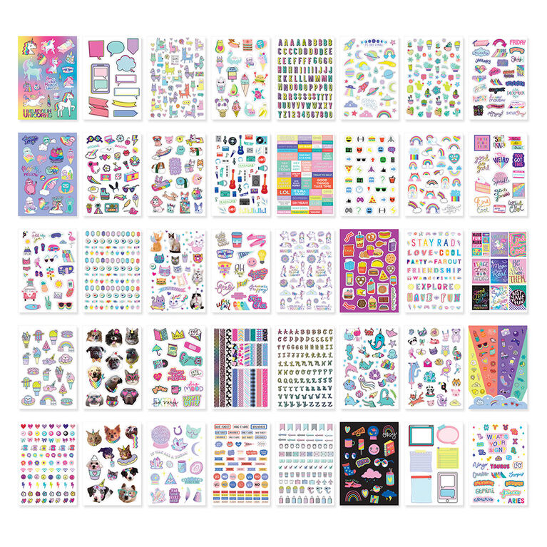 1000+ Totes Adorbs Super Awesome Stickers - English Edition